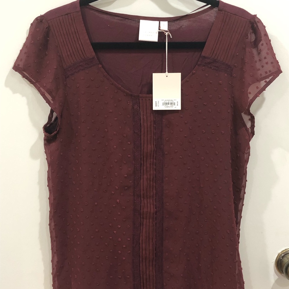 Lauren Conrad NWT Polka Dot Blouse